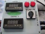TWIN CONTROLLER FOR BUCKET HEATING